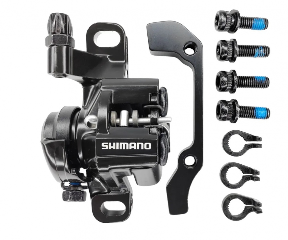 Калипер механического дискового тормоза SHIMANO BR-M375 задний