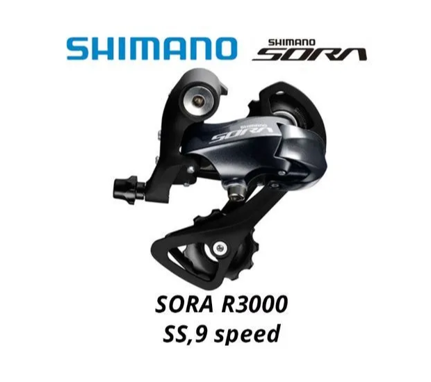  Переключатель задний Shimano, Sora, R3000, SS, 9 ск.