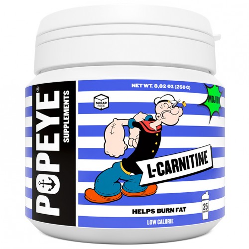  Popeye Supplements L-карнитин (250 гр.)(Клубника-лайм)