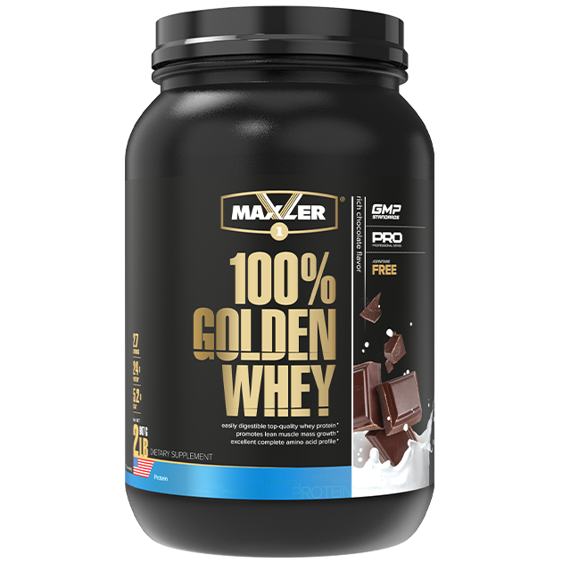 Maxler 100% Golden Whey (0.9 кг) (Молочный шоколад)