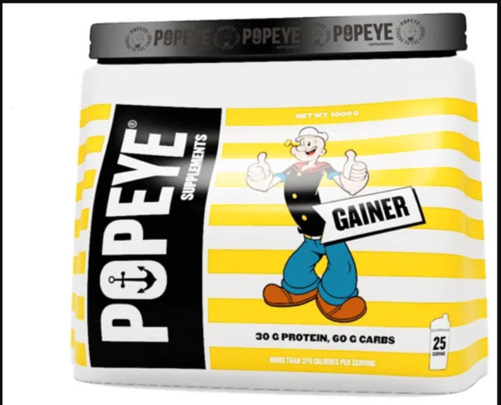 POPEYE SUPPLEMENTS GAINER (1000 гр.) (Клубничный чизкейк)