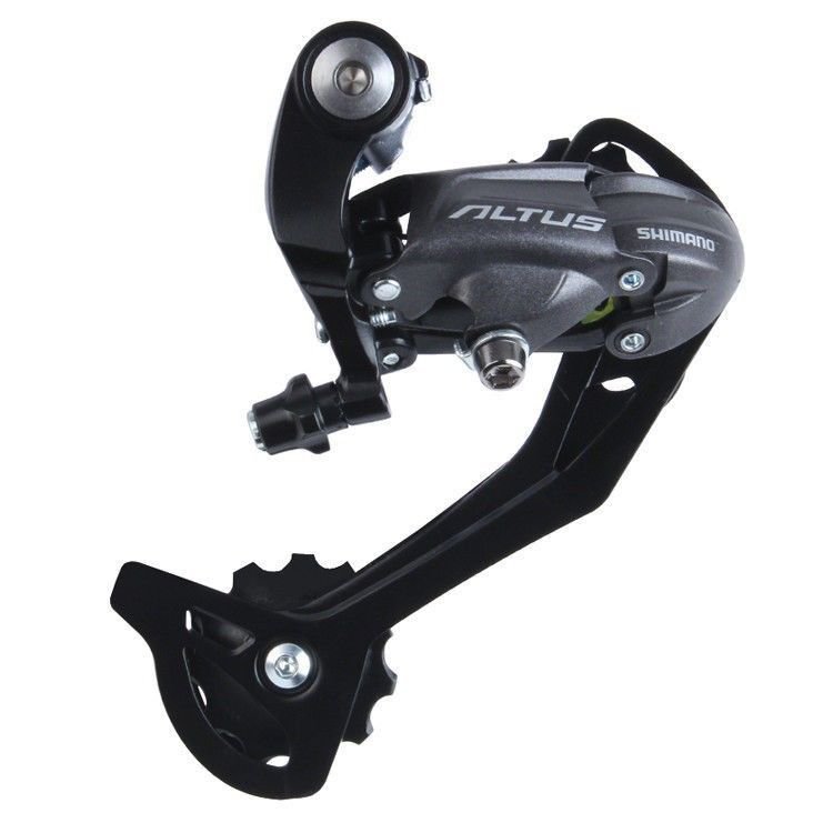 Переключатель задний SHIMANO Altus RD-M370 9 скоростей черный