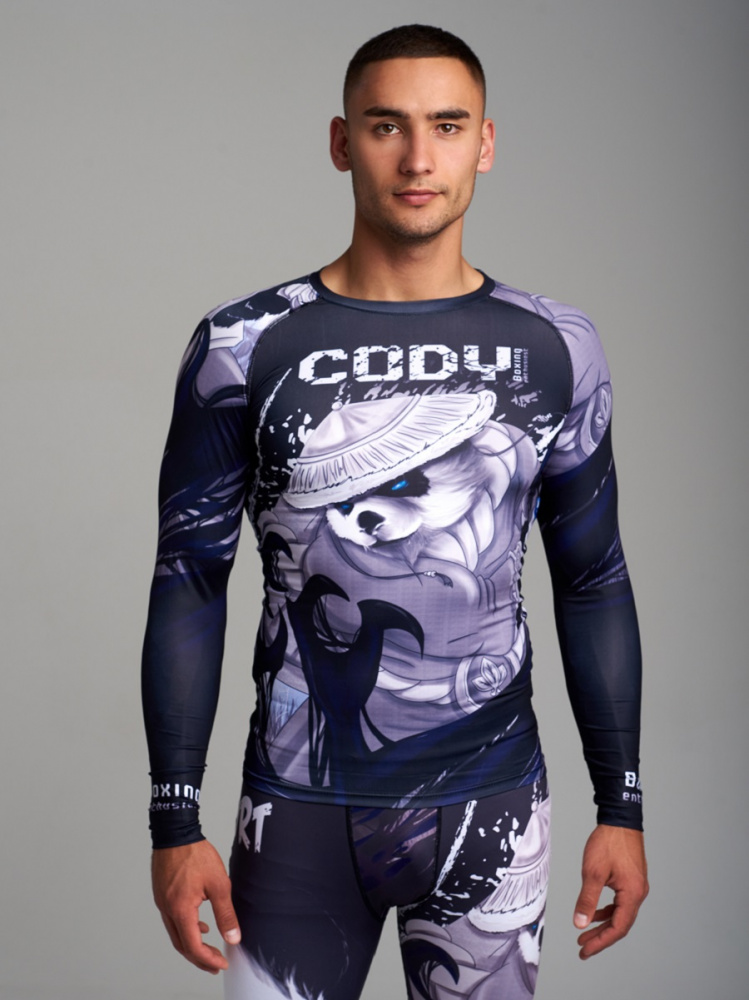 Рашгард мужской для ММА CODY LUNDIN CL12343 PANDA GREY